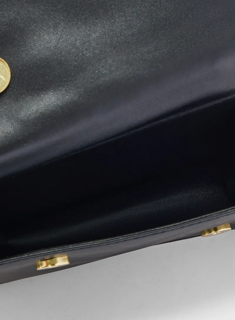 ELLA Quilted  Satchel  Bag With Wallet