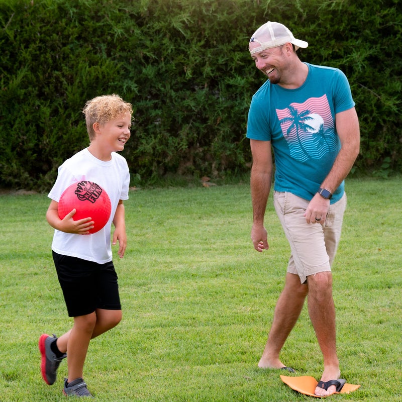 Hedstrom King of Fun Jumbo Oversized Kickball Set, Red - Image 3