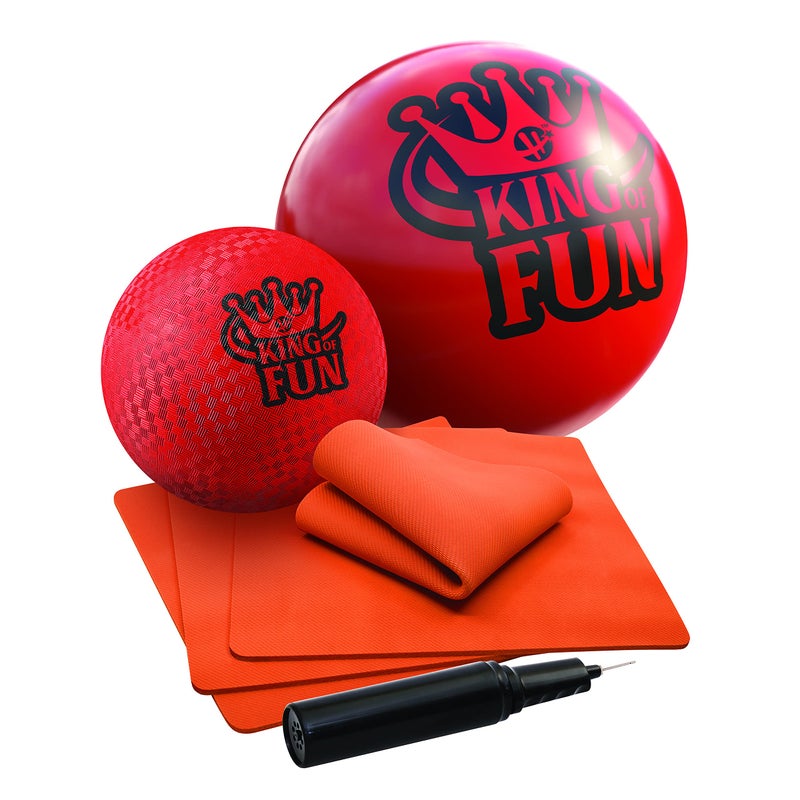 Hedstrom King of Fun Jumbo Oversized Kickball Set, Red - Image 1