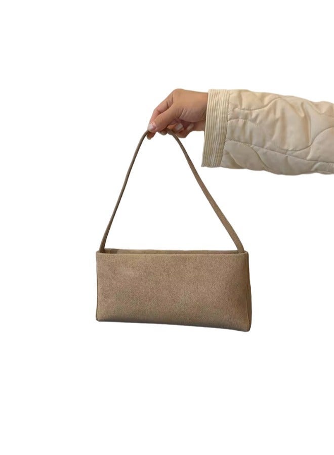 Rup Art Shoulder Bags Suede Fashion Handbags Light Lady Temperament Small Bags Lady Design Purses For Woman Rup Art - Image 1