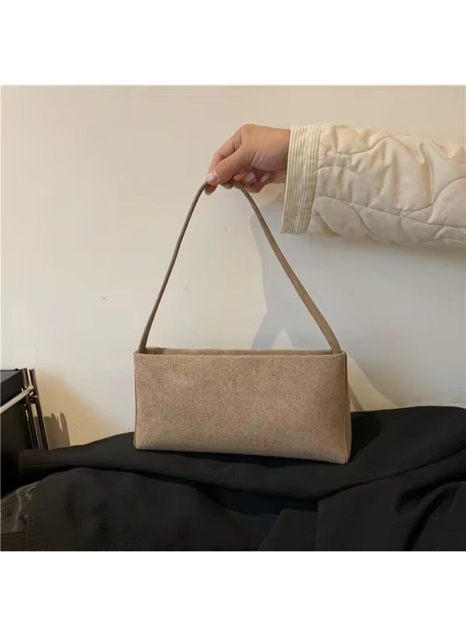 Rup Art Shoulder Bags Suede Fashion Handbags Light Lady Temperament Small Bags Lady Design Purses For Woman Rup Art - Image 2