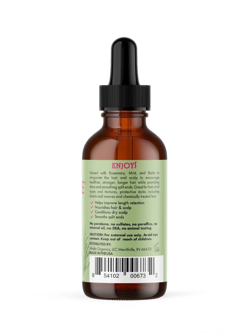 MIELLE Mielle Rosemary Mint Scalp & Hair Strengthening Oil  - Image 2