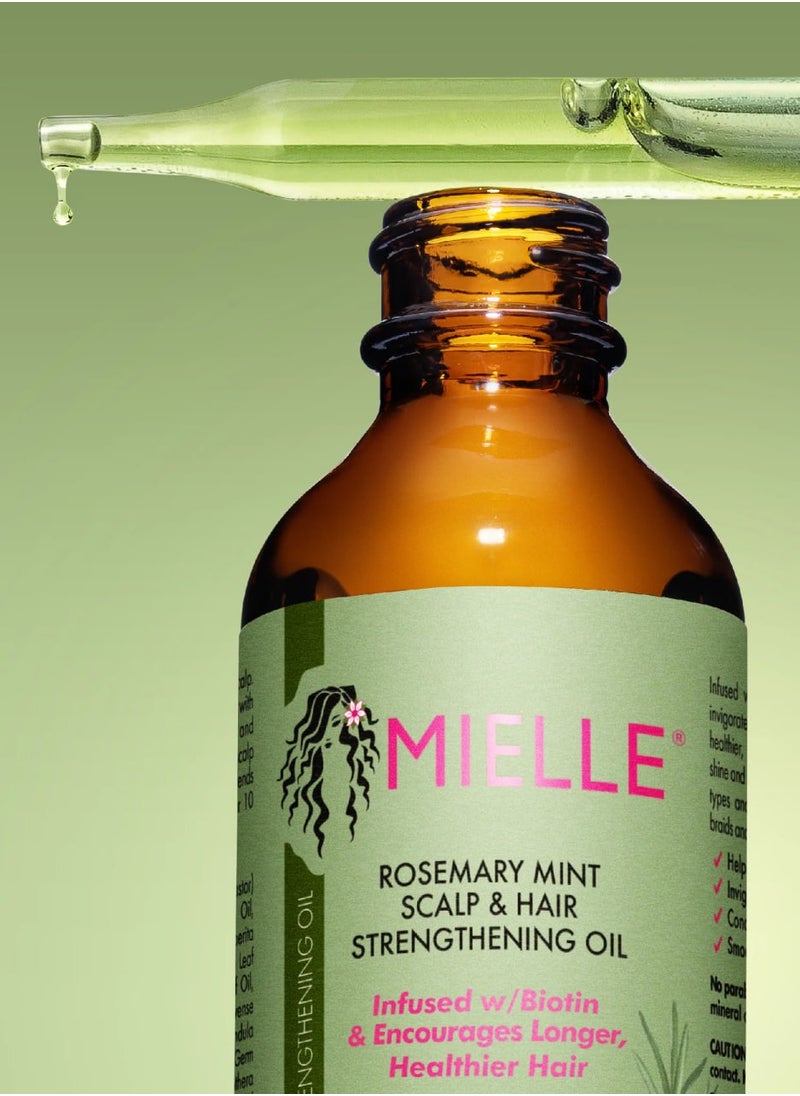 MIELLE Mielle Rosemary Mint Scalp & Hair Strengthening Oil  - Image 4