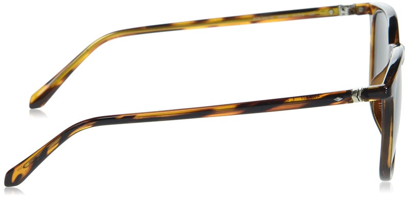 Fossil Men's Male Sunglass Style FOS 3091/S Rectangular, Dark Havana, 53mm, 19mm - Image 3