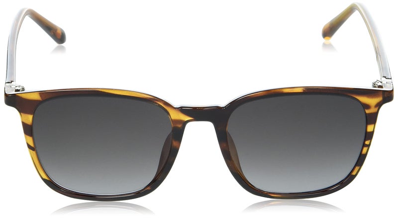 Fossil Men's Male Sunglass Style FOS 3091/S Rectangular, Dark Havana, 53mm, 19mm - Image 2