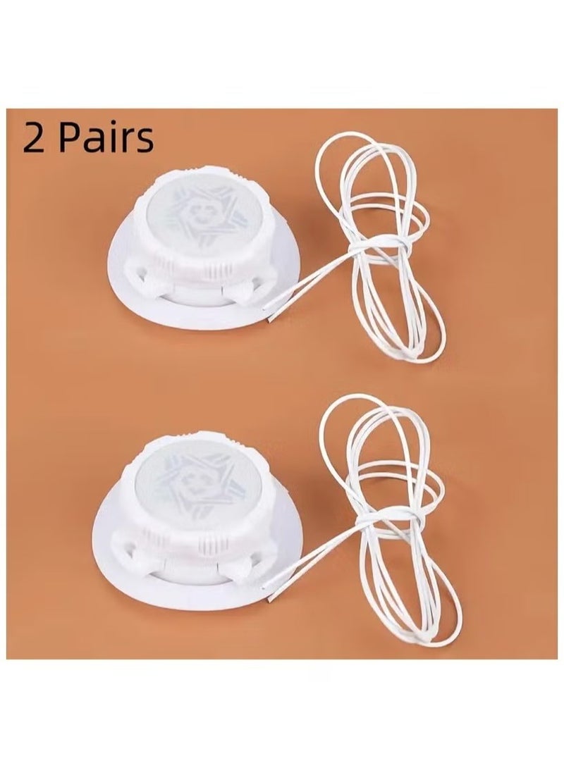 OMEVE 2pcs Portable Rotating Sport Shoes Buckles, Outdoor Sports Shoelace Accessories, No Tie, Buckle, Automatic Rotating Buckle, Suitable For Sports Enthusiasts - Image 1