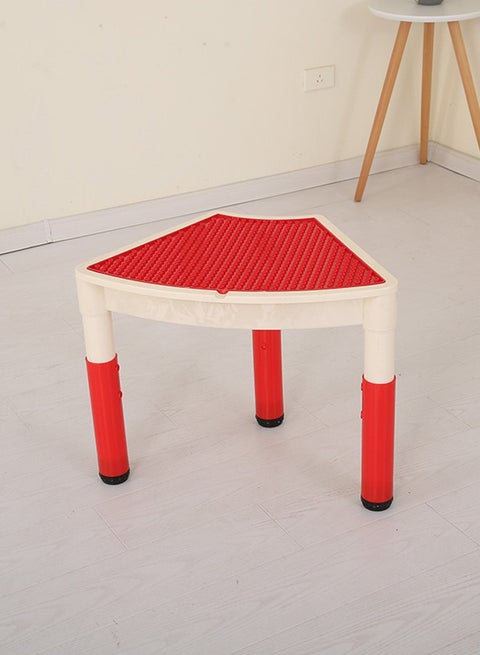 Multi Functional Building Block Table 2 in 1 Playing And Learning Early Educational Game Desk