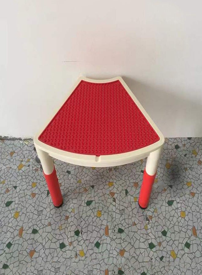Multi Functional Building Block Table 2 in 1 Playing And Learning Early Educational Game Desk