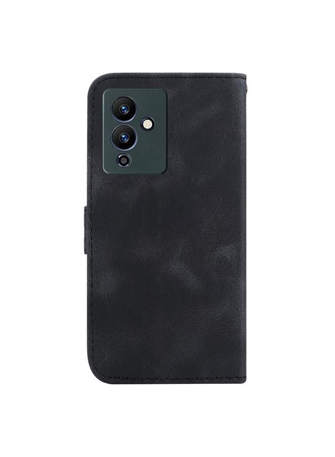 اس-توب جراب لهاتف Infinix Note 12 Pro 5G/Note 12 5G جراب هاتف جلدي منقوش على شكل سبعة - Image 3
