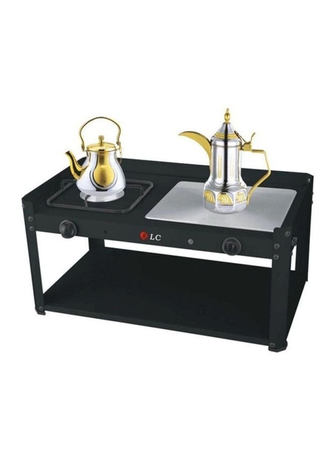ال سي سخان كهربائي للقهوة والشاي – بقدرة 1250 واط مع صفيحتين وتسخين للحليب - Image 1