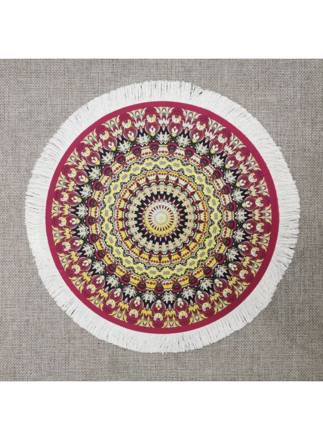 Direct Supply Innovative Carpet Dining Mat Persian Style Coaster, Flower Plate, Fruit Plate Mat Tea Pot Mat Decorative Mat-Specifications:9  - Image 1