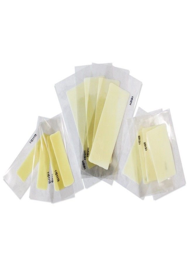 parissa Parissa Wax Strips Assorted Sizes, Hair Removal Waxing Kit Sensitive Skin Formula, 8ml Azulene Aftercare Oil SA 24 Count (Pack of 1)  - Image 3