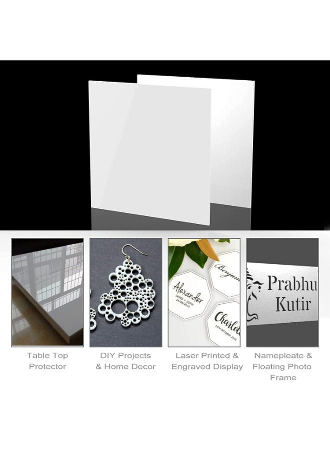LAMSIT IBDAA White one Acrylic Sheet 3mm - Image 4