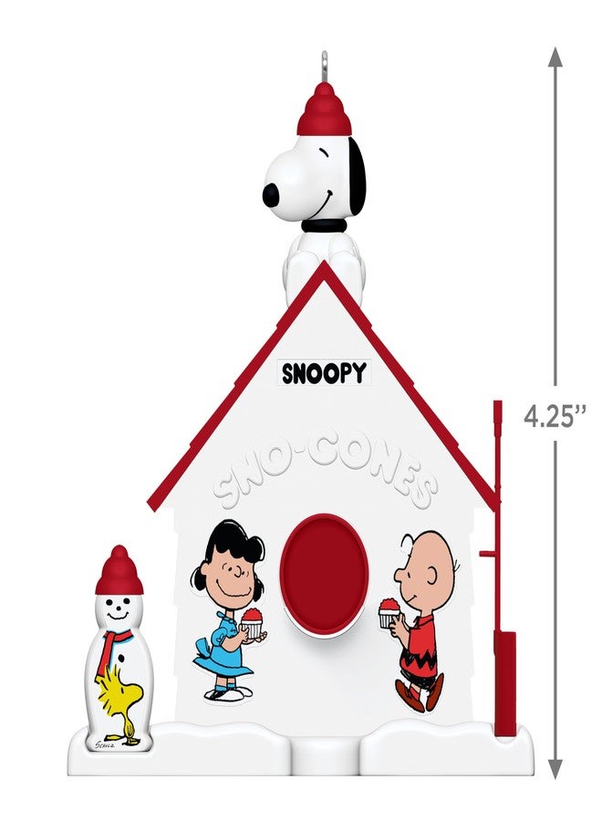 Hallmark Keepsake Christmas Ornament 2025, The Peanuts Gang 75th Anniversary SNO-Cones with Friends, Gifts for Peanuts Fans - Image 4