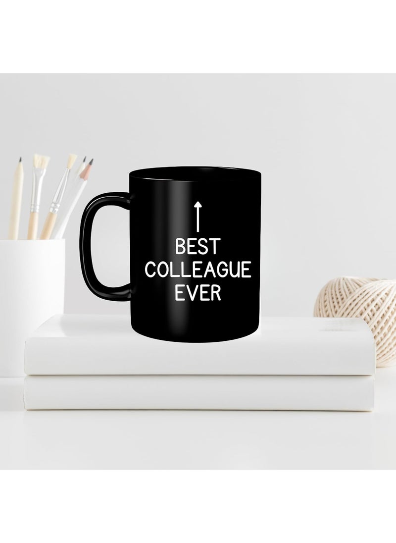 NorthLand Northland Best Colleague Ever Black Coffee Mug - Farewell Gift for Colleagues Best Colleague Mug Best Colleague Gift Congratulations Gifts for Promotion Gifts Retirement Gifts for Colleagues  - Image 3