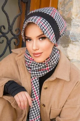 Aişe Tesettür Aisha Hijab Scarf Hat - 30300