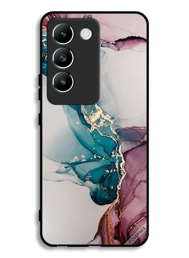 Covernex Vivo Y100 4G Protective Case Cover Cracked Pattern - Image 1