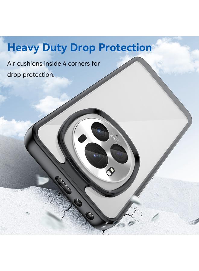 S-TOP Case For Honor Magic6 Pro 5G Colorful Series Acrylic Hybrid TPU Phone Case - Image 3