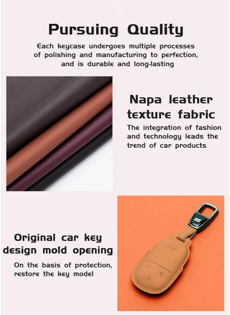 Key sleeve, suitable for ROX01 keys, anti-fall and wear-resistance, all-inclusive design, multi-layer protection is safer, and the restored key feels. - Image 5