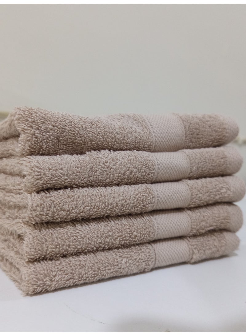 TM Home 30*30  Luxury Hotel Towels  – 100% Egyptian Cotton – Soft, Absorbent, and Durable - Image 3