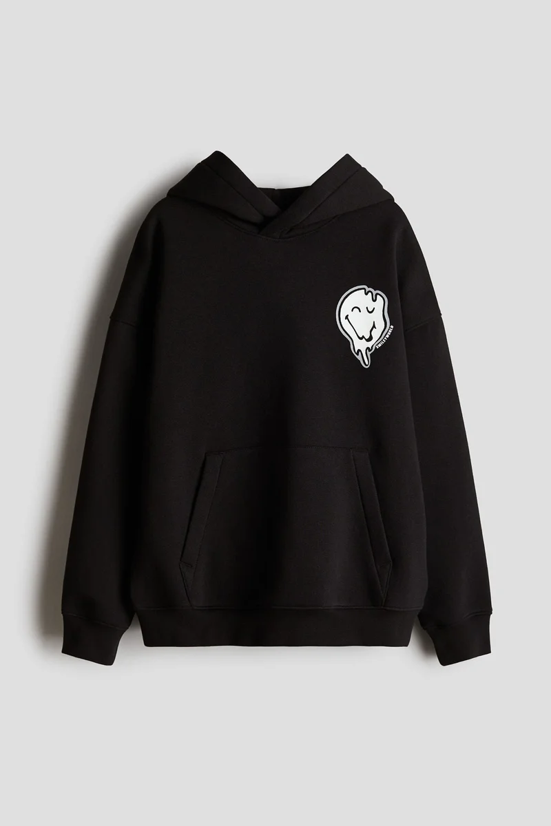 H&M Motif-detail hoodie