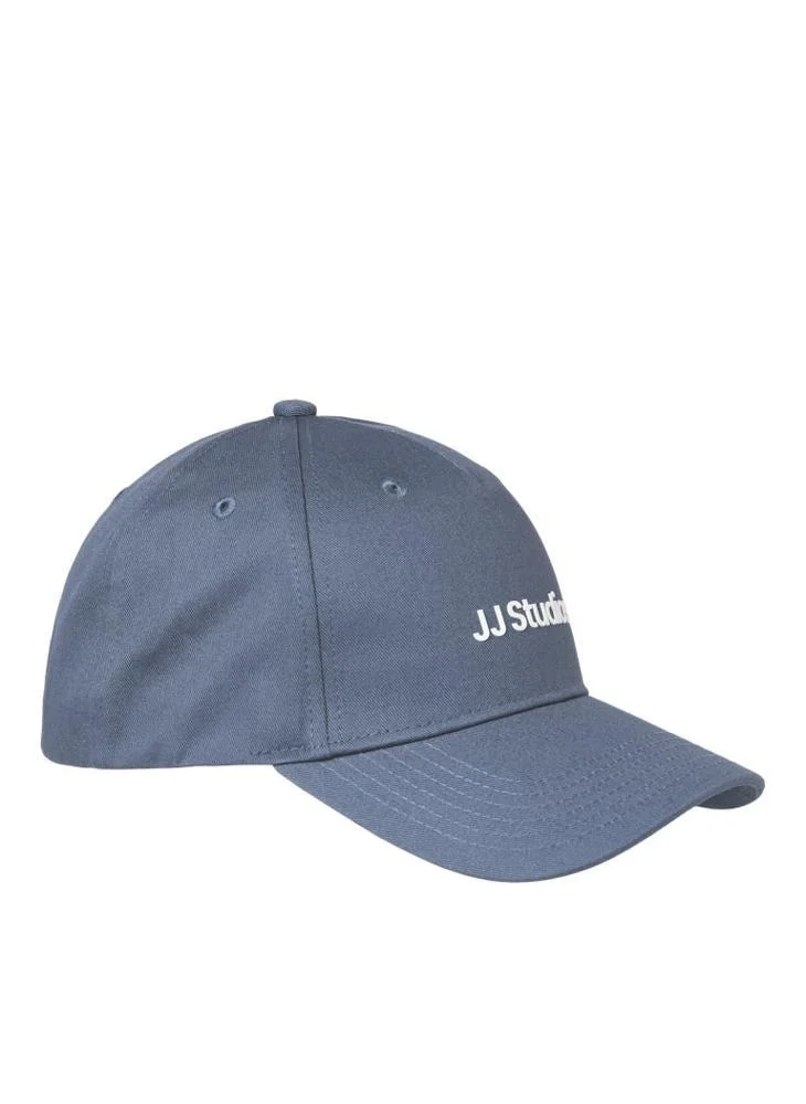 JACK & JONES Blue Mirage Logo Curve Peak Cap  | Best Price UAE