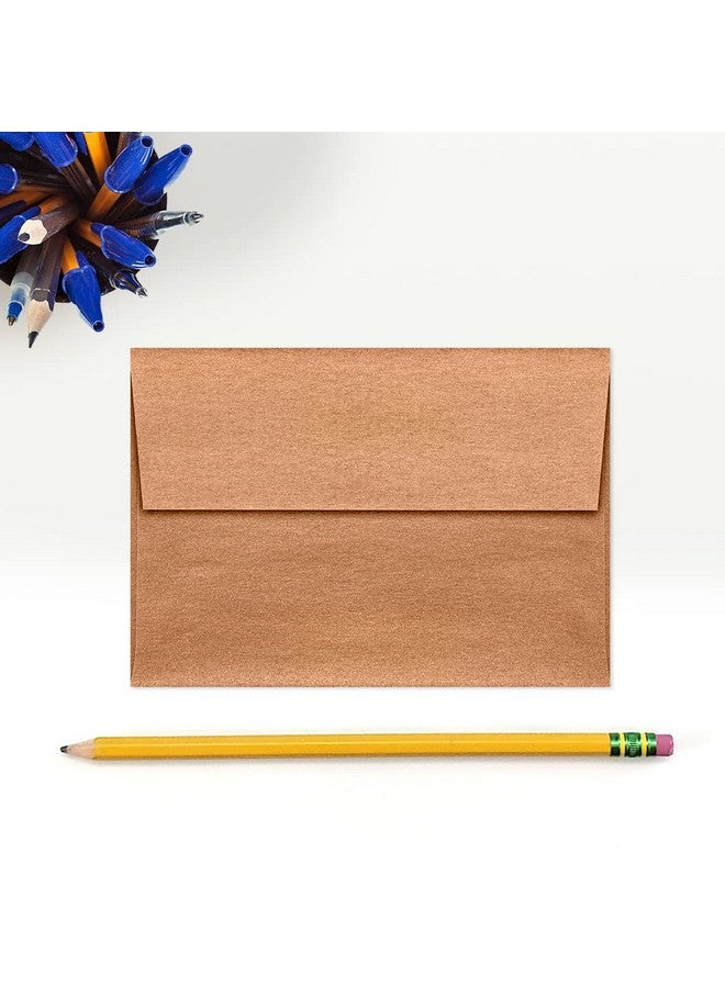 إنفيلوبس.كوم مظاريف دعوة Luxpaper 4Bar A1 | قشر واضغط | 3 5/8 بوصة × 5 1/8 بوصة | نحاس ميتاليك | 80 رطل. نص | 50 الكمية - Image 4