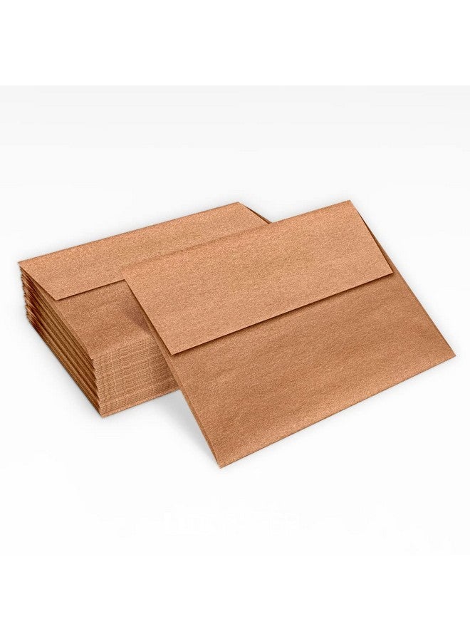 إنفيلوبس.كوم مظاريف دعوة Luxpaper 4Bar A1 | قشر واضغط | 3 5/8 بوصة × 5 1/8 بوصة | نحاس ميتاليك | 80 رطل. نص | 50 الكمية - Image 5