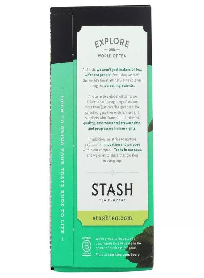 Stash Premium Herbal Tea Caffeine Free Peppermint, Pack of 2 - Image 5