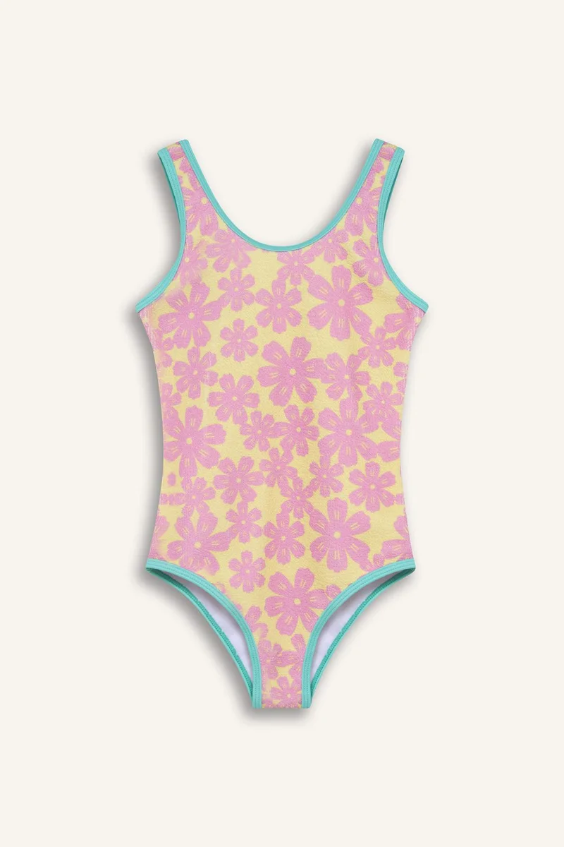 Defacto Girl Floral Swimsuit