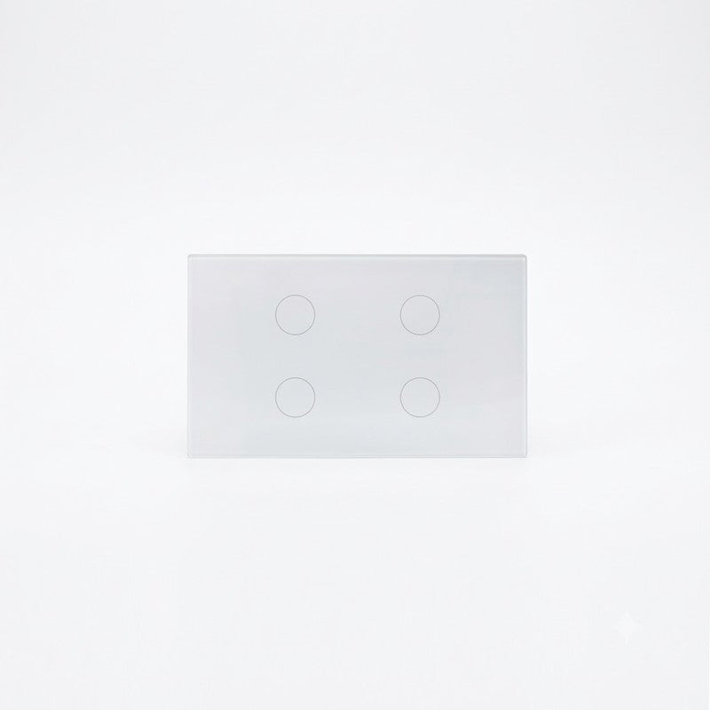 مفتاح تاتش رباعي سمارت هوم موري ابيض S4W - Zigbee