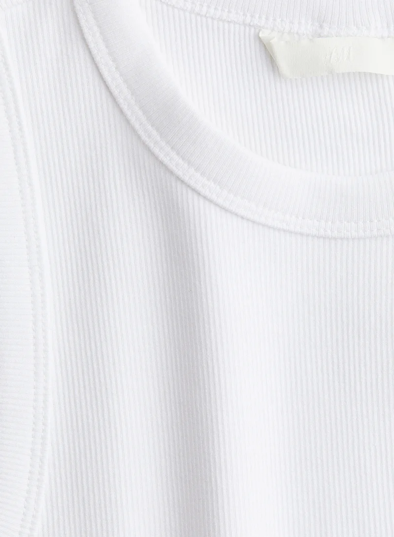 اتش اند ام Ribbed Vest Top