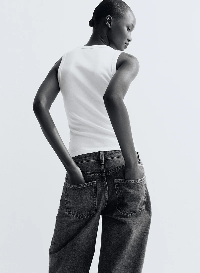 اتش اند ام Ribbed Vest Top