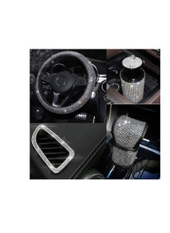Excefore Bling Bling Crystal Rhinestones Sticker, DIY Car Decoration Sticker, Self-Adhesive Glitter Rhinestones Crystal Gem Stickers for Car and Gift Decoration, 9.4 x 7.9 Inch 12000 Pieces  - Image 2