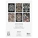 Brea Reese Scratch Art Paper Pad Fall Florals 6 Designs Guided Art Metallic Accents Stylus Brush Perforated 9x12 Pages DIY Adult Craft - Image 4
