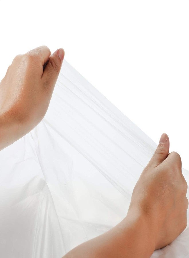 NANJA Plastic Drop Cloth 1 Mil Thickness Painters Clear Polyethylene Drop Cloths, Tarp Waterproof Plastic Cover Clear Tarp Sheeting for Painting,Furniture Cover(6 Pack) - Image 3