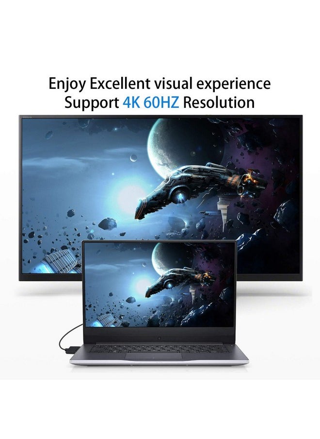 Poyiccot - Hdmi 2.0 Cable 2 Feet 4K@60Hz Hdmi To Hdmi Cable 90 Degree Hdmi Male To Male Cable 18Gbps High Speed Hdmi 2.0 Cable Goldplated Upward Angle Hdmi Connector Cable (M M Up) - Image 1