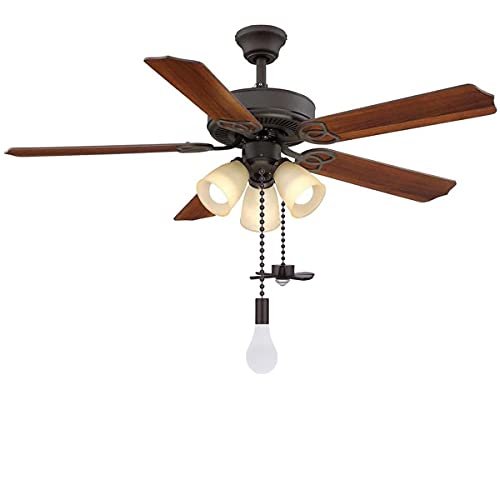 SmoTecQ Ceiling Fan Pull Chain Extender with Decorative Frosted Glass Bulb and Fan Cord, Fit All Standard 3mm Diameter Ceiling Fans and Light Fixtures Factory Pull (ORB) - Image 2