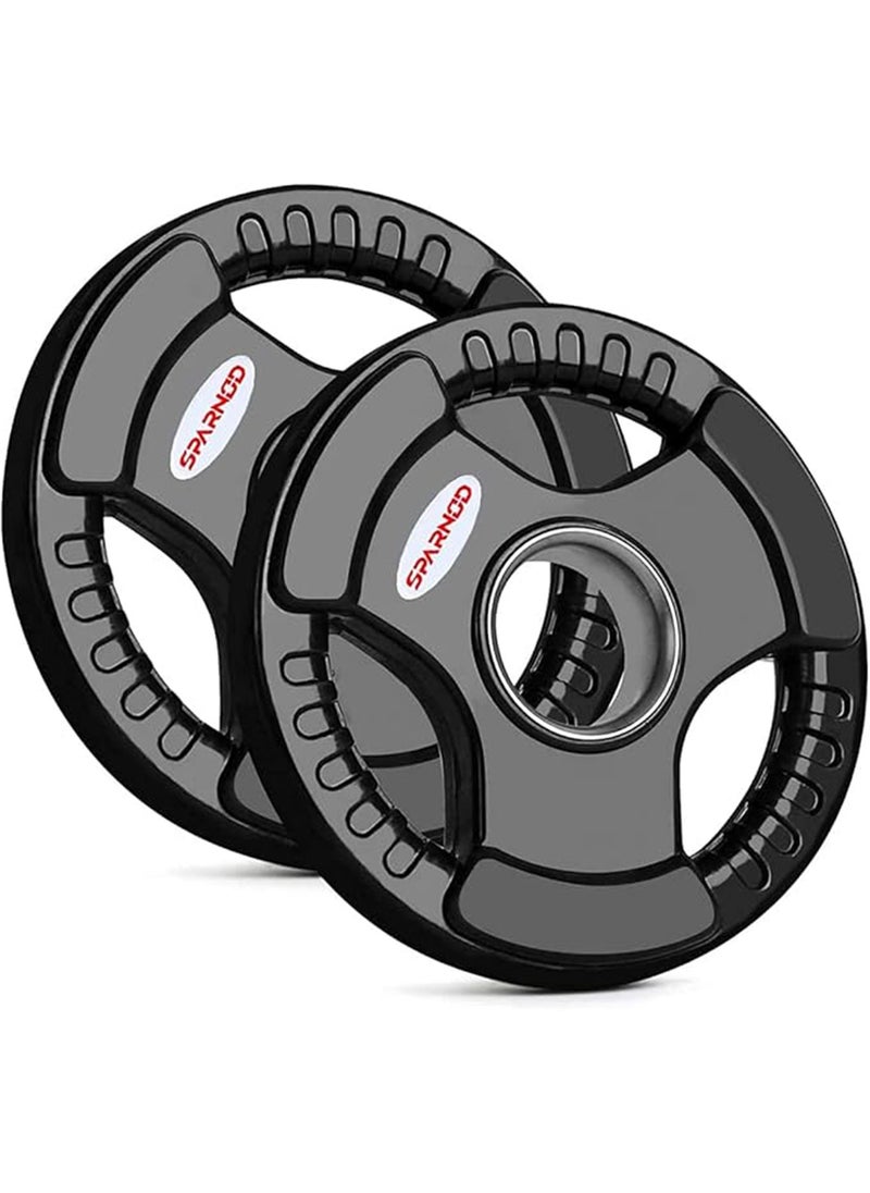 Sparnod Fitness لوحة أوزان أوليمبية من Sparnod Fitness لتدريب القوة ورفع الأثقال وكروس فيت  - Image 1