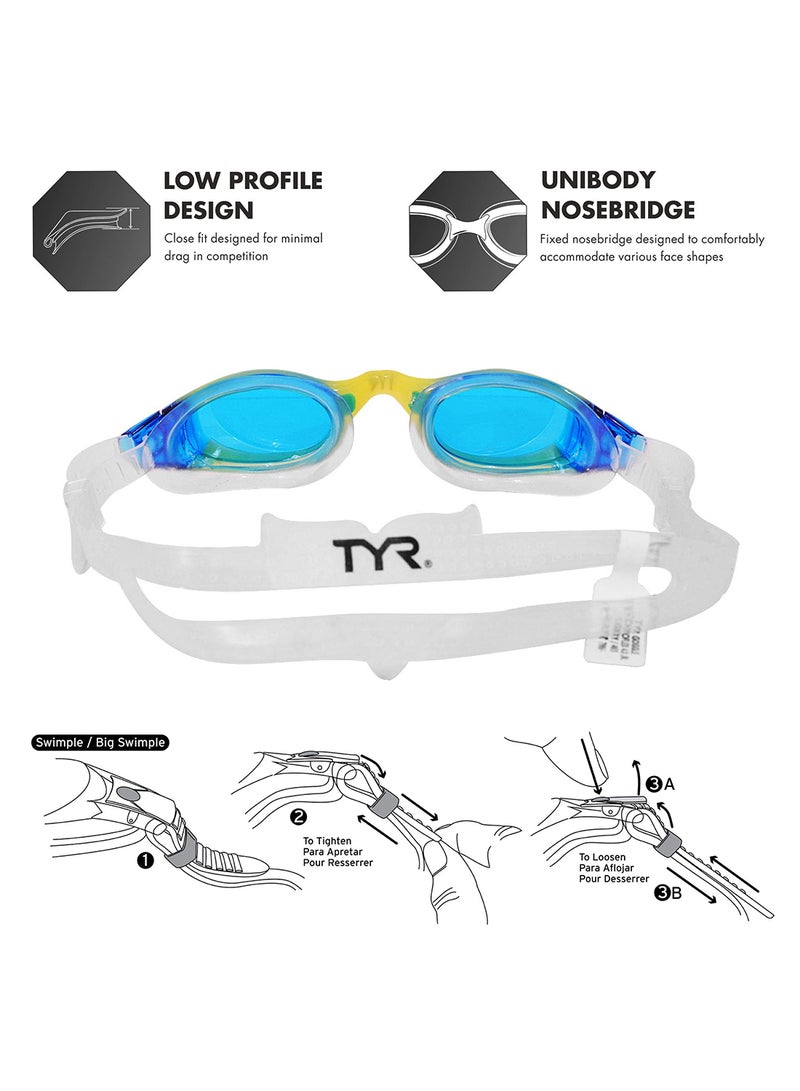 TYR Technoflex 4 0 Jr Swim Goggles - Image 3