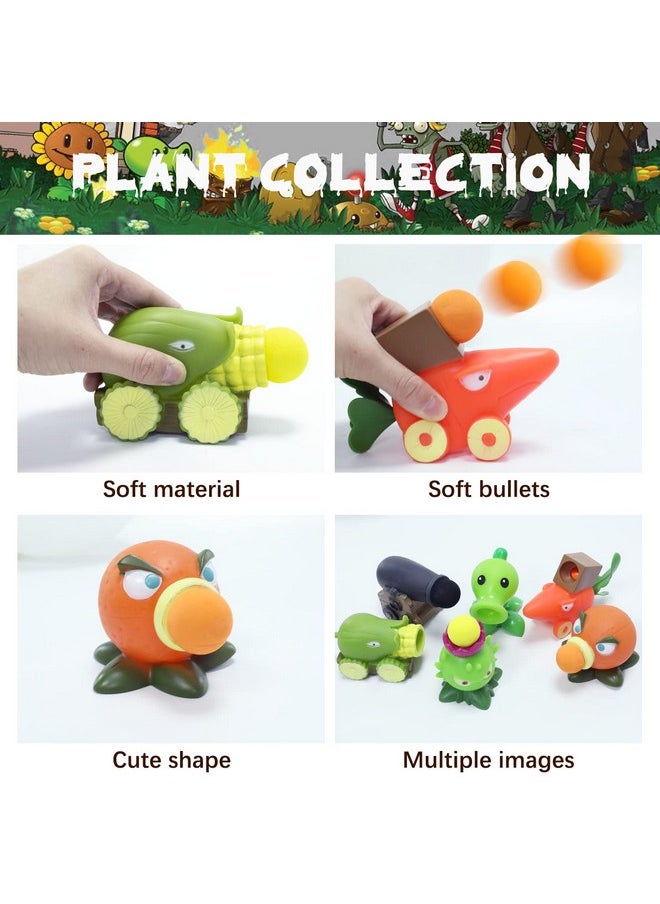 Maikerry - Plants And Zombies Figurines 12Pcs Pvz Action Figures Set Game Great Birthday Gifts For Boys And Girls With Waterproof Battlefield Map - Image 1