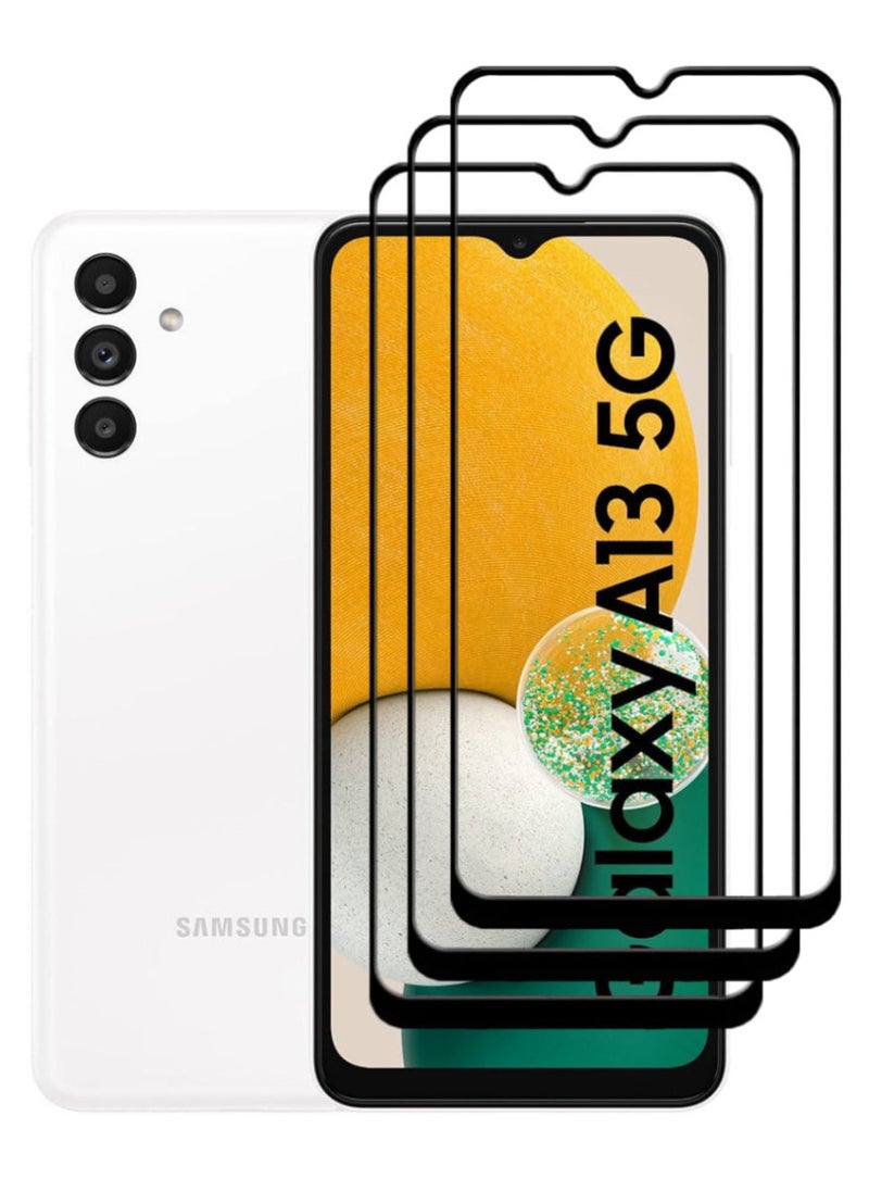 ACLIX 3 Pieces Antistatic ESD Dustproof Premium Quality High Definition Tempered Glass Screen Protector Designed For Samsung Galaxy A13 5G - Image 1
