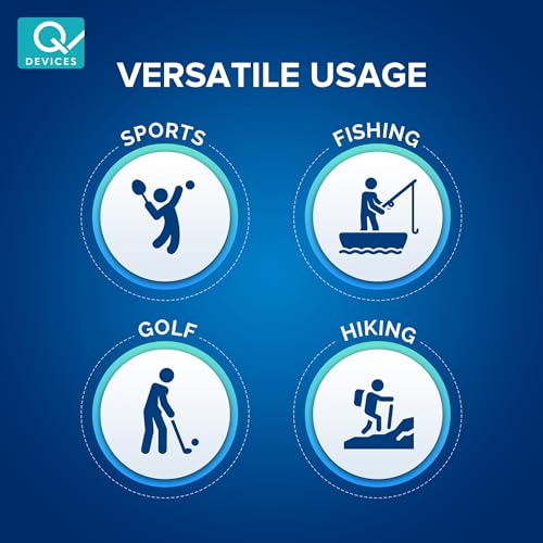 Q Devices Tennis Elbow Support Brace for Men & Women – Adjustable Compression Strap with EVA Pressure Pad for Tendonitis, Golfer’s Elbow & Pain Relief – Universal Size for Sports, Gym & Daily Use (Black) - Image 5