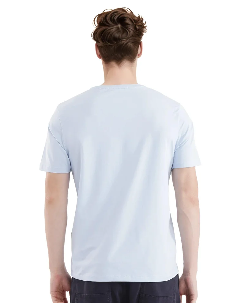 Rare Rabbit Men's Flock Graphic Print T-Shirt