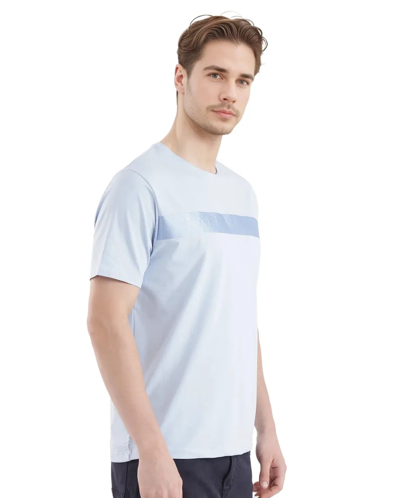 Rare Rabbit Men's Flock Graphic Print T-Shirt