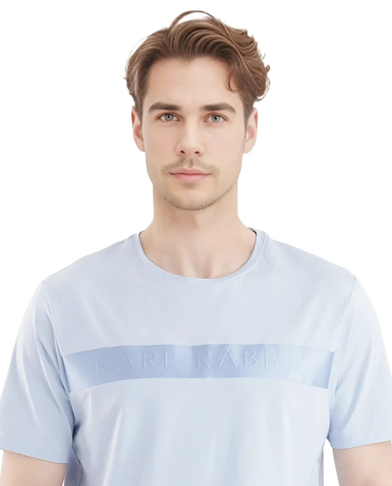 Rare Rabbit Men's Flock Graphic Print T-Shirt