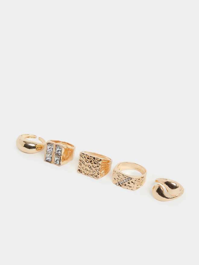 Styli Pack of 5 - Statement Rings