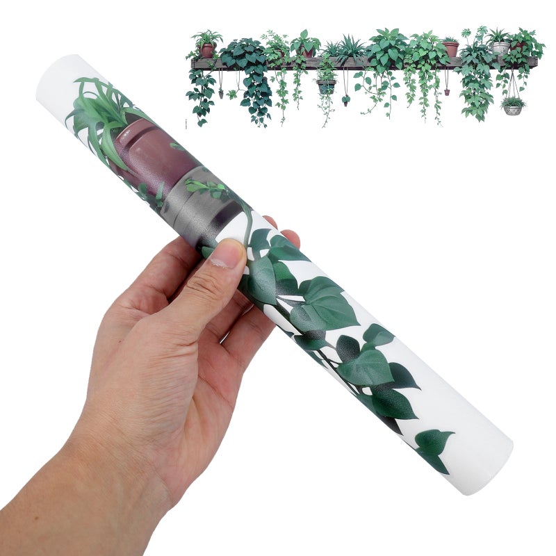 Green Plant Wall Decals Potted Plant Stickers Spring Wall Stickers for Bedroom and Garden Fence Wall Decals - Image 3