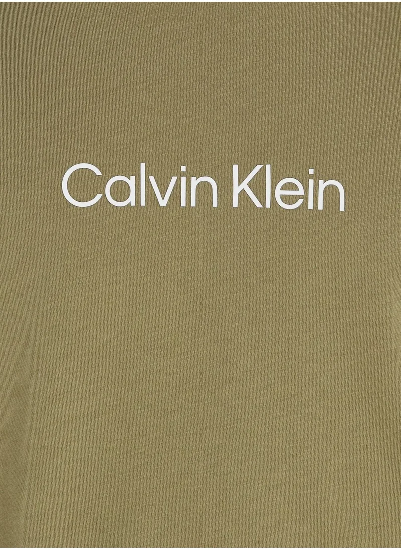 CALVIN KLEIN Logo Crew Neck T-Shirt