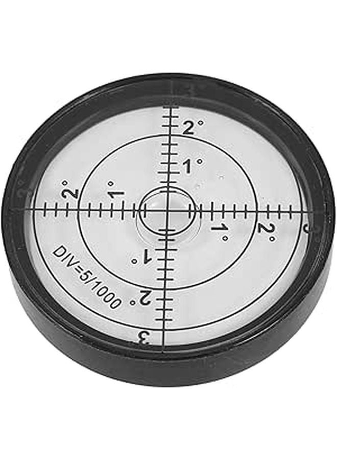 Precision Circular Bubble Level Tool with Clear Scale for Home Renovation and Construction - Image 1